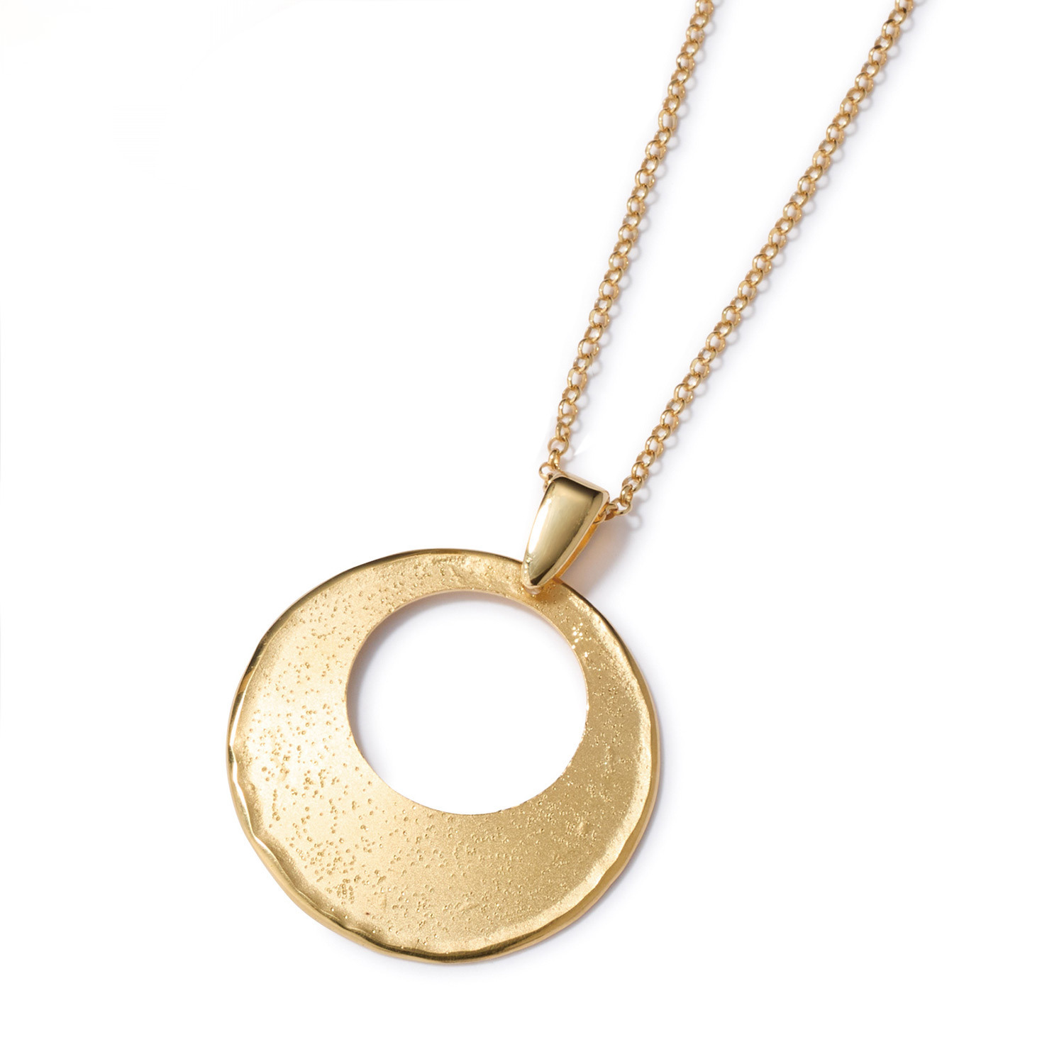 アルジェント イタリアーノ シルバー スターダスト ロングペンダント