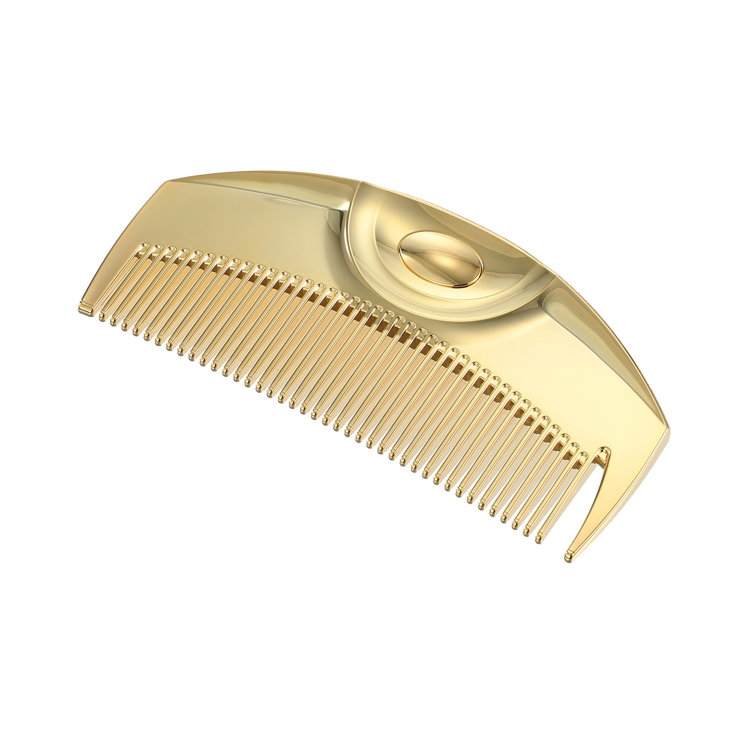 日本の先端技術と職人技 なめらかなくし通りの 艶やか美髪コーム ラブクロム Ｋ２４　ＧＰツキ ＜ゴールド＞