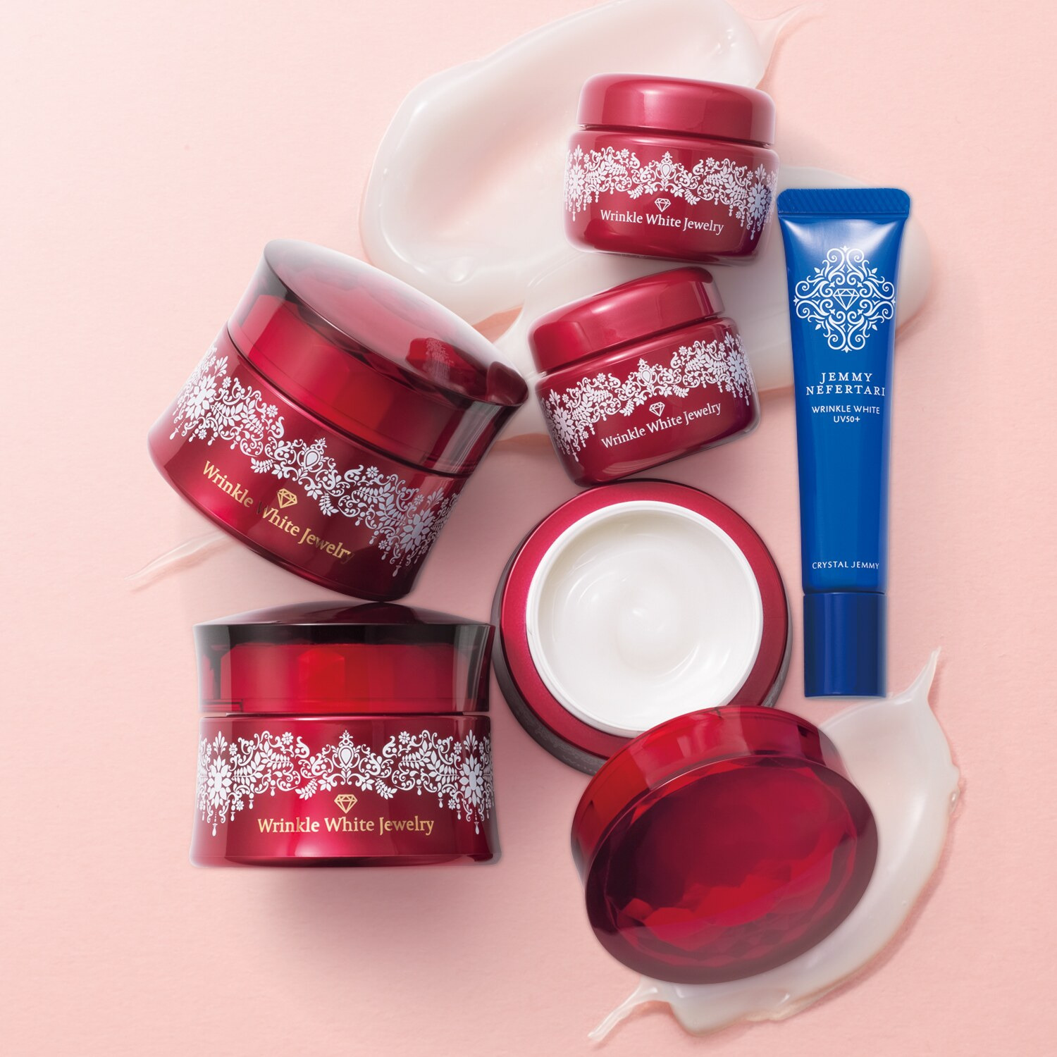 チェンジ TV通販出演28周年 新リンクルホワイト ジュエリー4個分