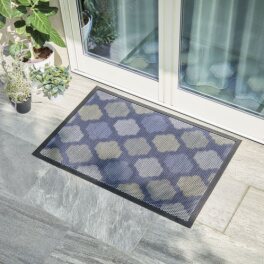 砂が落ちやすい メッシュ玄関マット ＜６０×９０ｃｍ＞