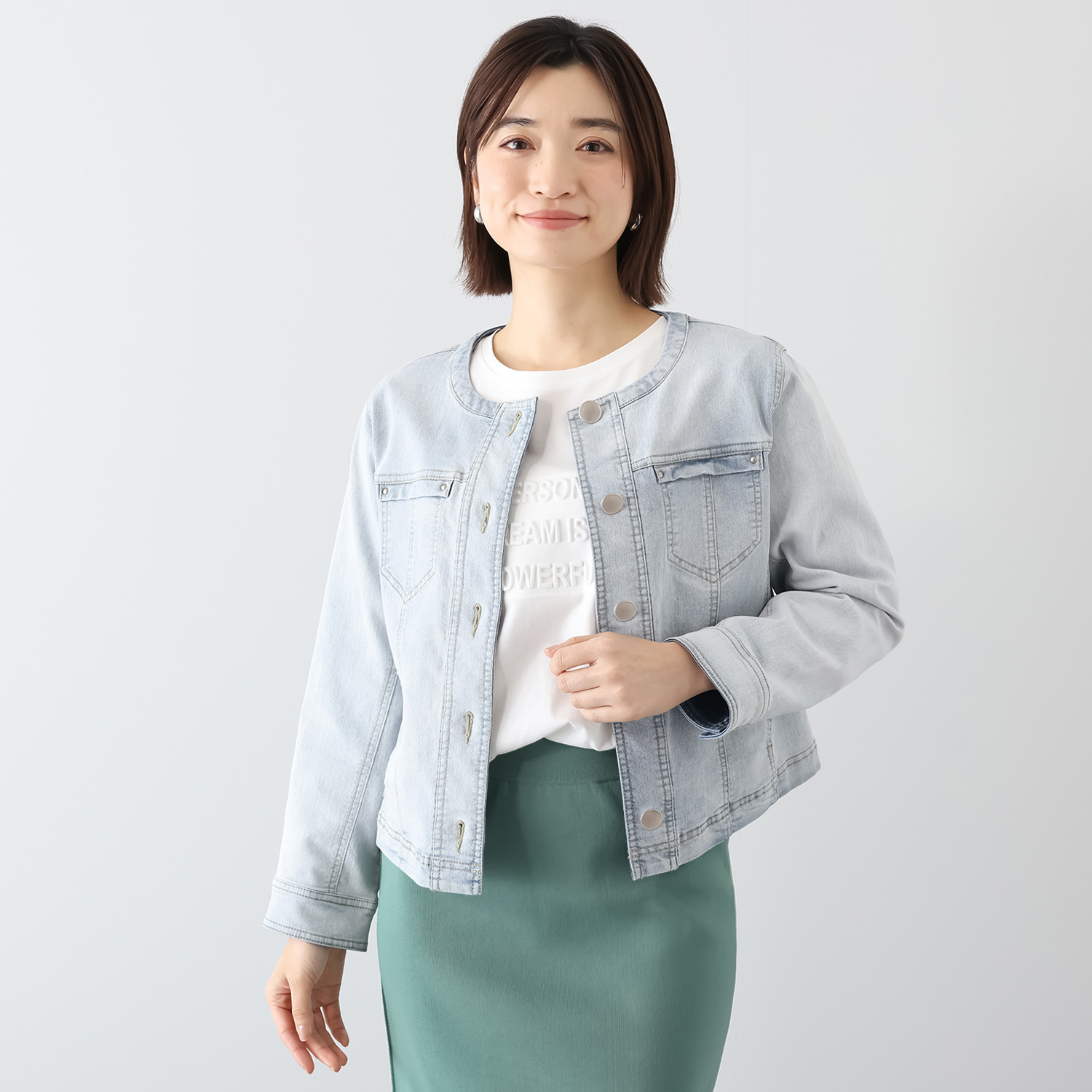 ノーボノーボ ７．３オンス ハイテンションデニム ジャケット