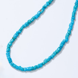 ミケランジェロ アリゾナ産ターコイズ ヘイシ ネックレス