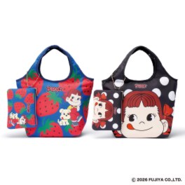 ペコちゃん ポケッタブル ミニ保冷マイバッグ＆ ポーチ