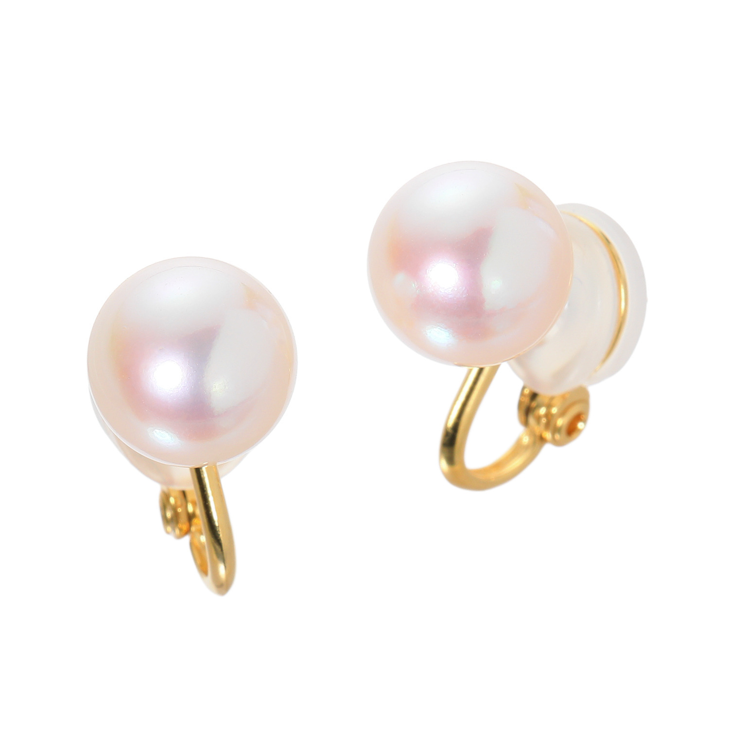 ジュペレ 国産アコヤパール 大玉９ｍｍＵＰ スタッド イヤリング／ピアス