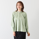 クリス・セリーン イミテーションパール＆ ビジュウアクセント ブラウス