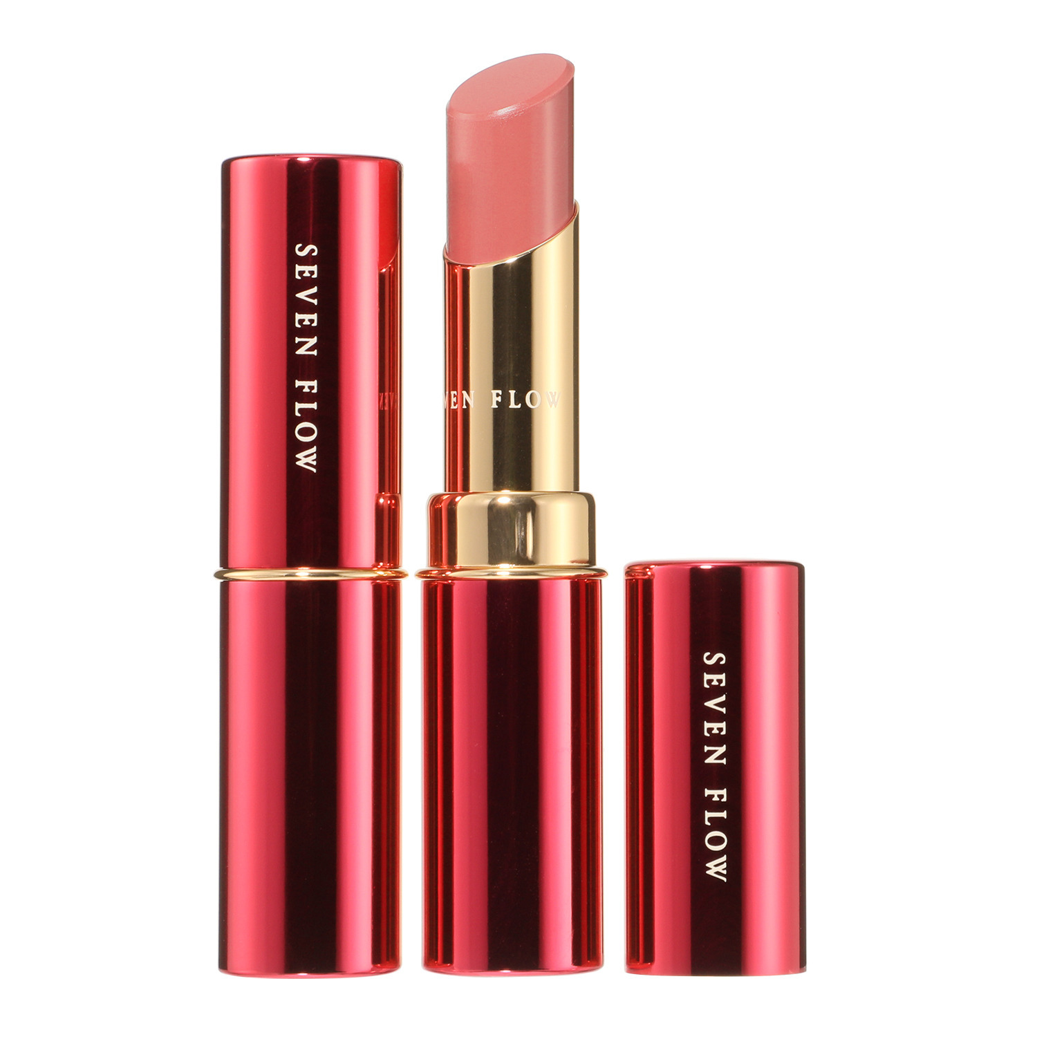 セブンフロー 素肌をきれいに見せる こだわりのカラー グロウセラム　ルージュ ＜ピンクドロップ＞ ２本セット