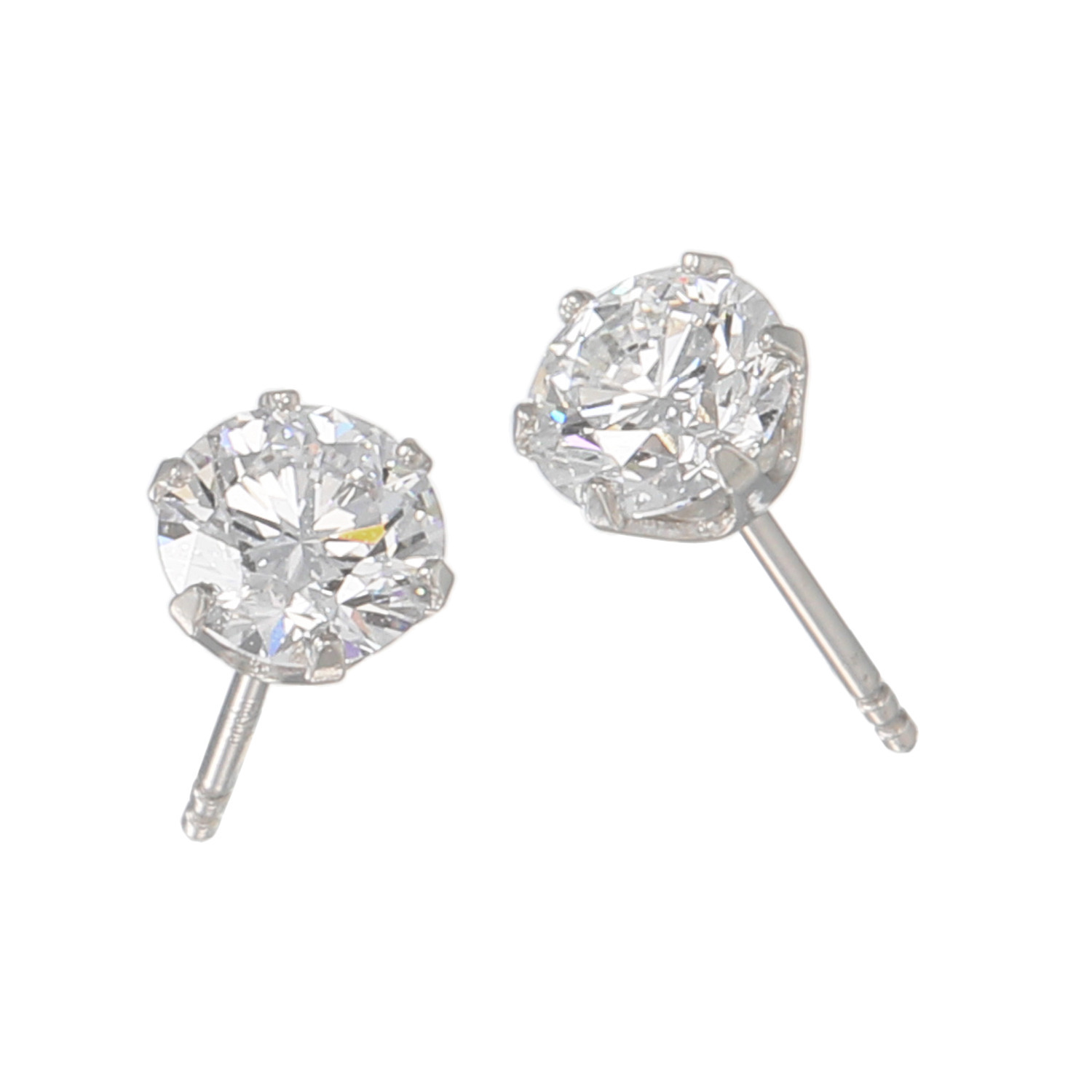 ネクストダイヤモンド ニューヨーク プラチナ９００ １カラットＵＰ ラボクリエイティッド ダイヤモンド スタッドピアス