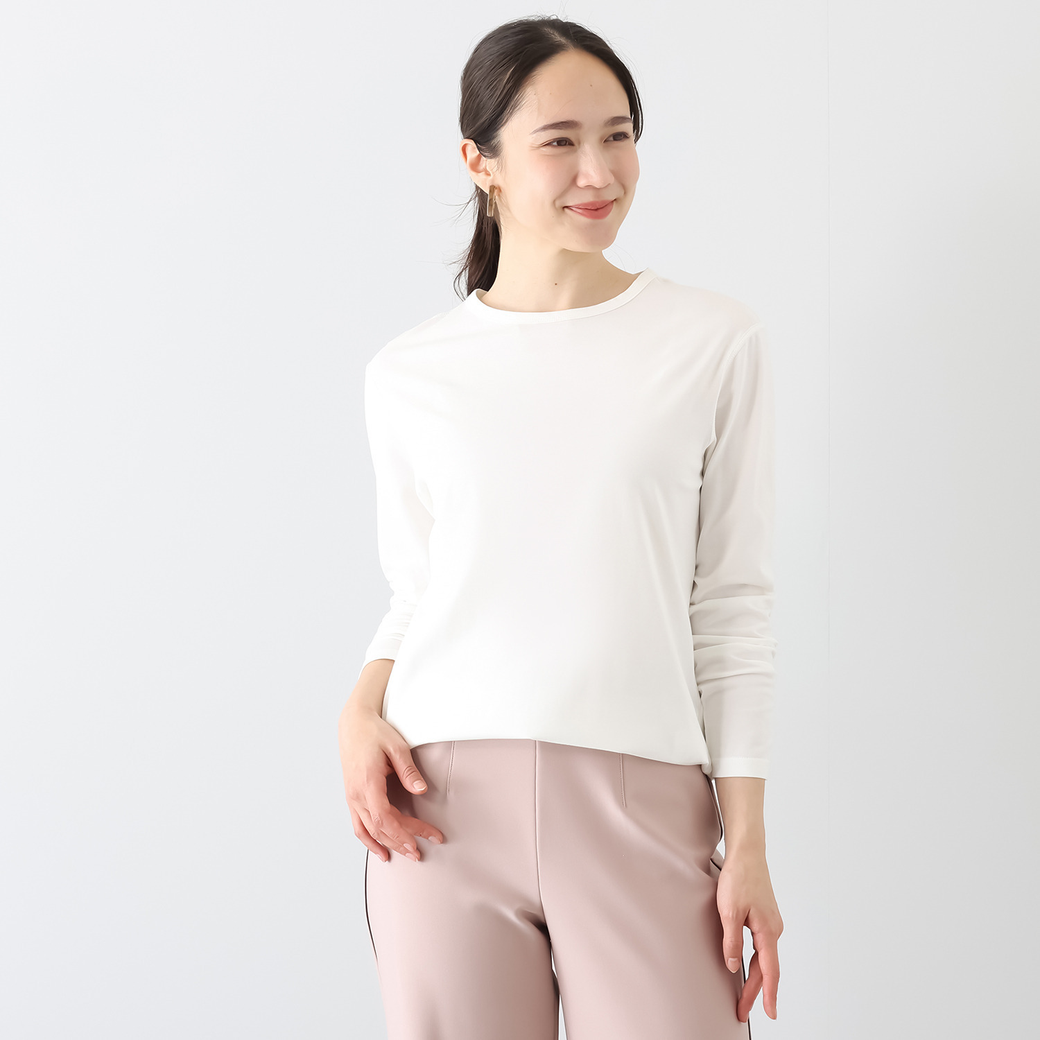 メゾンマザーマテリアル イタリアアルビニ社企画糸 ベア天竺プルオーバー