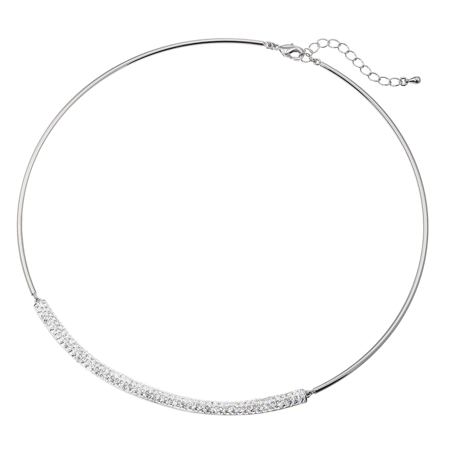 ユキコ　ハナイ プレシオサ社製 クリスタルガラス カラフルチョーカー