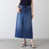 シュガーデプト コーンデニム（Ｒ） スーパーストレッチ ドロストスカート