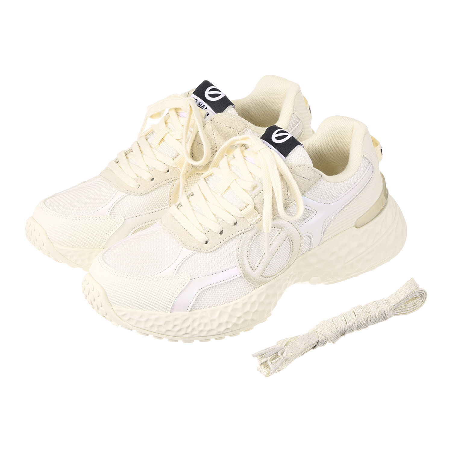 ノーネーム パステル配色 スニーカー “カーター”