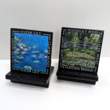 卓上イーゼルアートセット モネ　睡蓮ＩＩ ＆睡蓮の池と日本の橋