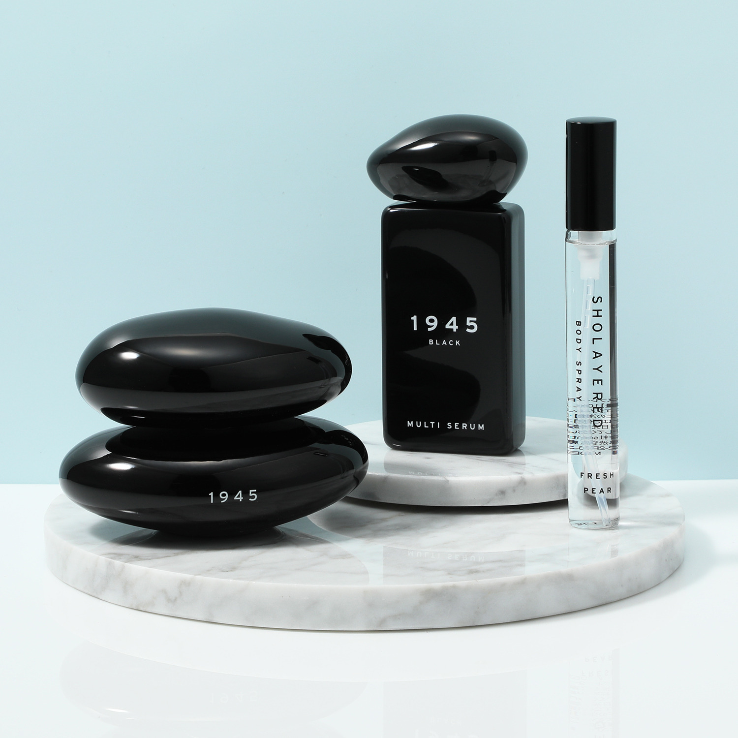 ショーレイヤード １９４５　オードトワレ ブラック＆１９４５　マルチセラム ブラック 特別セット
