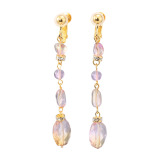 シマ・リリアーナ ジェムストーン ロング イヤリング／ピアス