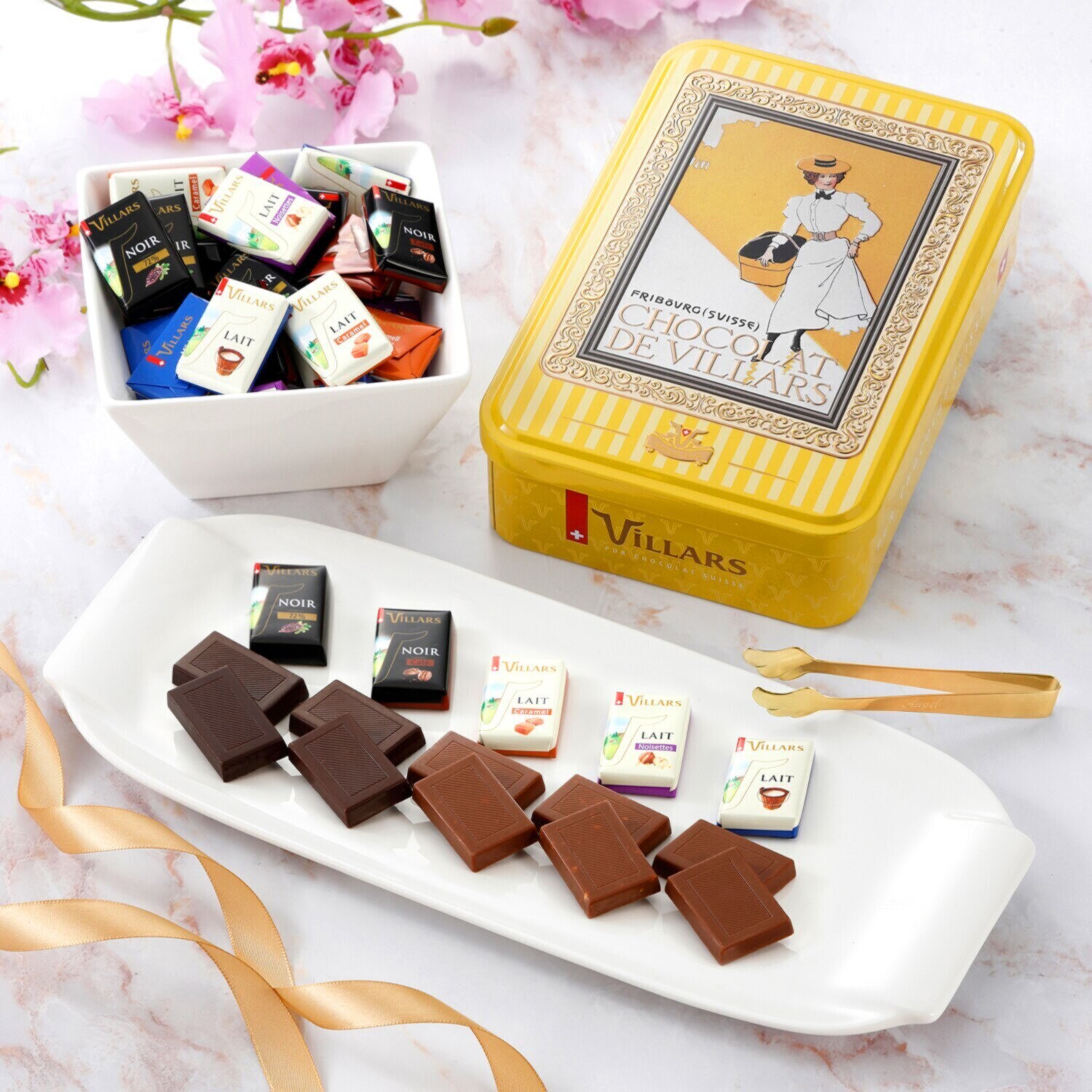 ビラーズ スイスチョコレート 5種アソートセット ＜オリジナル缶付き