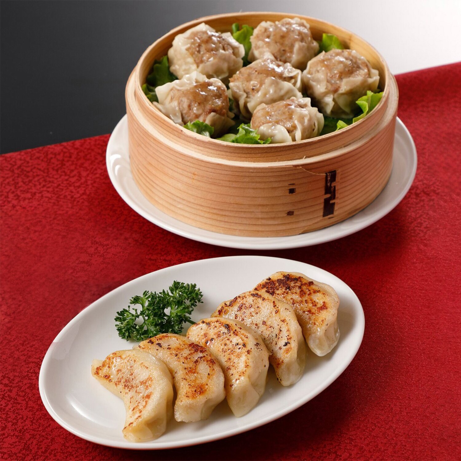 菰田総料理長 ジューシー餃子＆ 本格手包み肉焼売