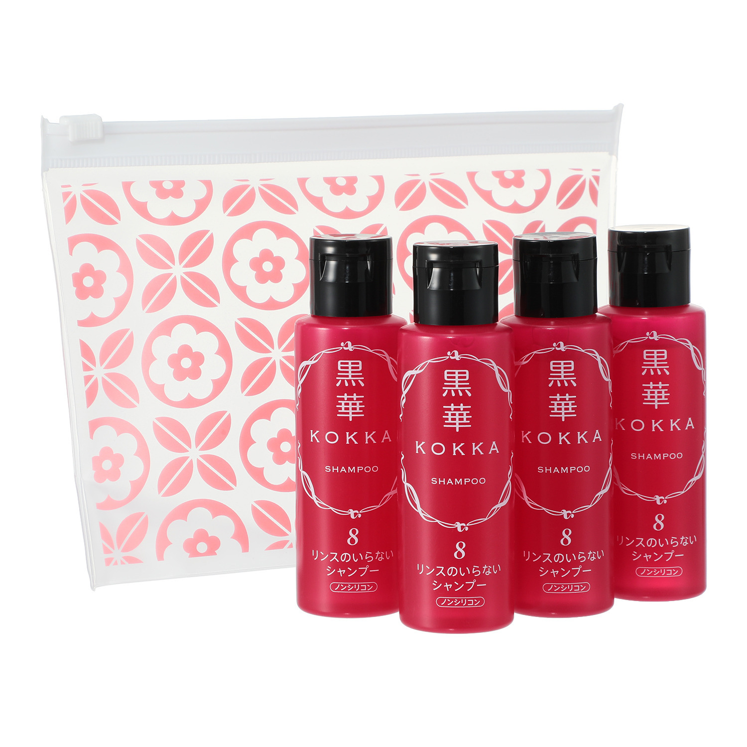 リニューアル前商品 黒華 ふのり由来紅藻エキス配合 髪と頭皮の健やか