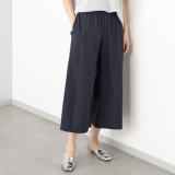 ココンライフ　ドゥ ＵＶカット・接触冷感・ 近赤外線カット ヘンプ混縦編 ウエスト総ゴム ワイドパンツ