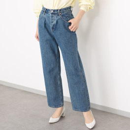 ピカデリー バルーンクロップト デニムパンツ