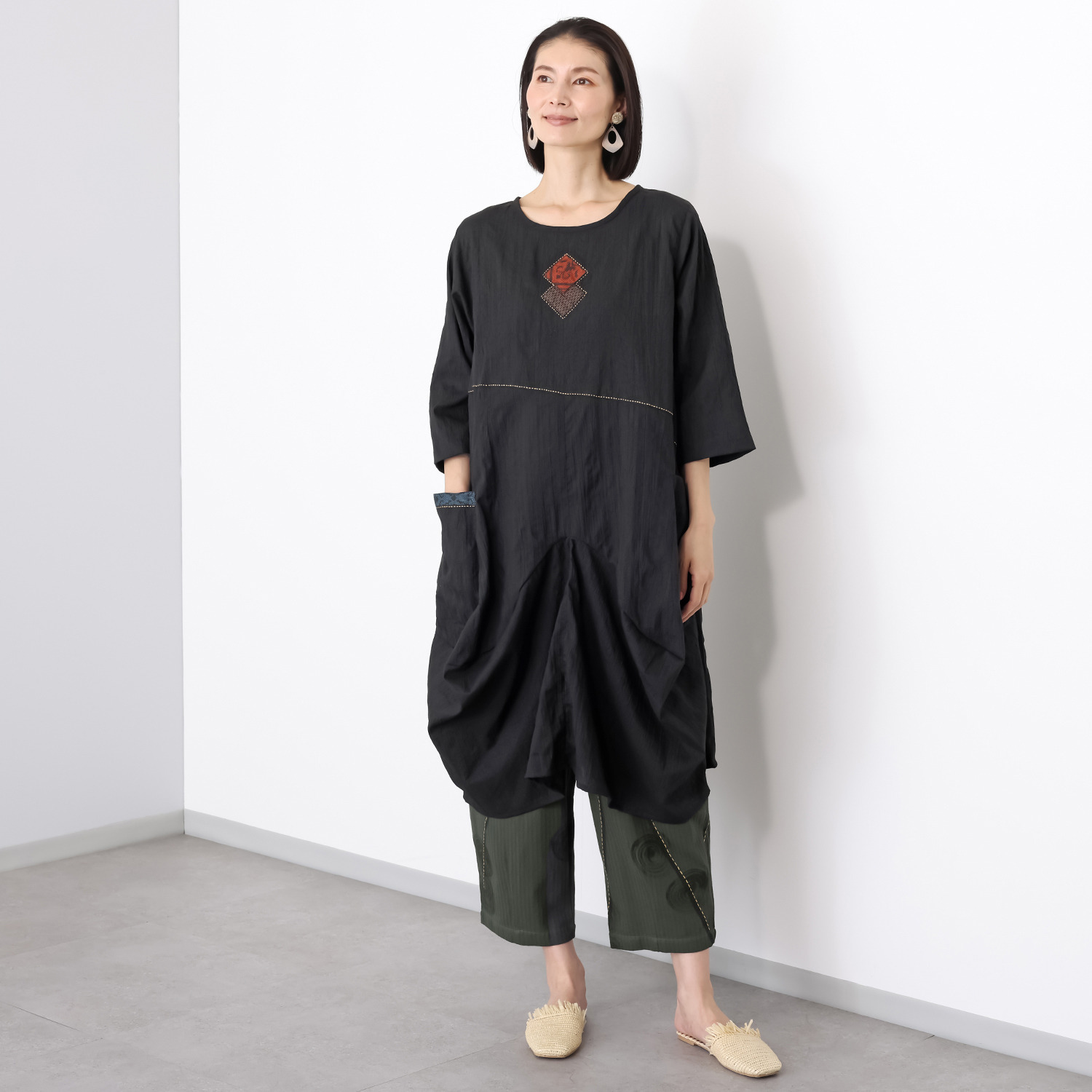 創作りょう バルーンワンピース