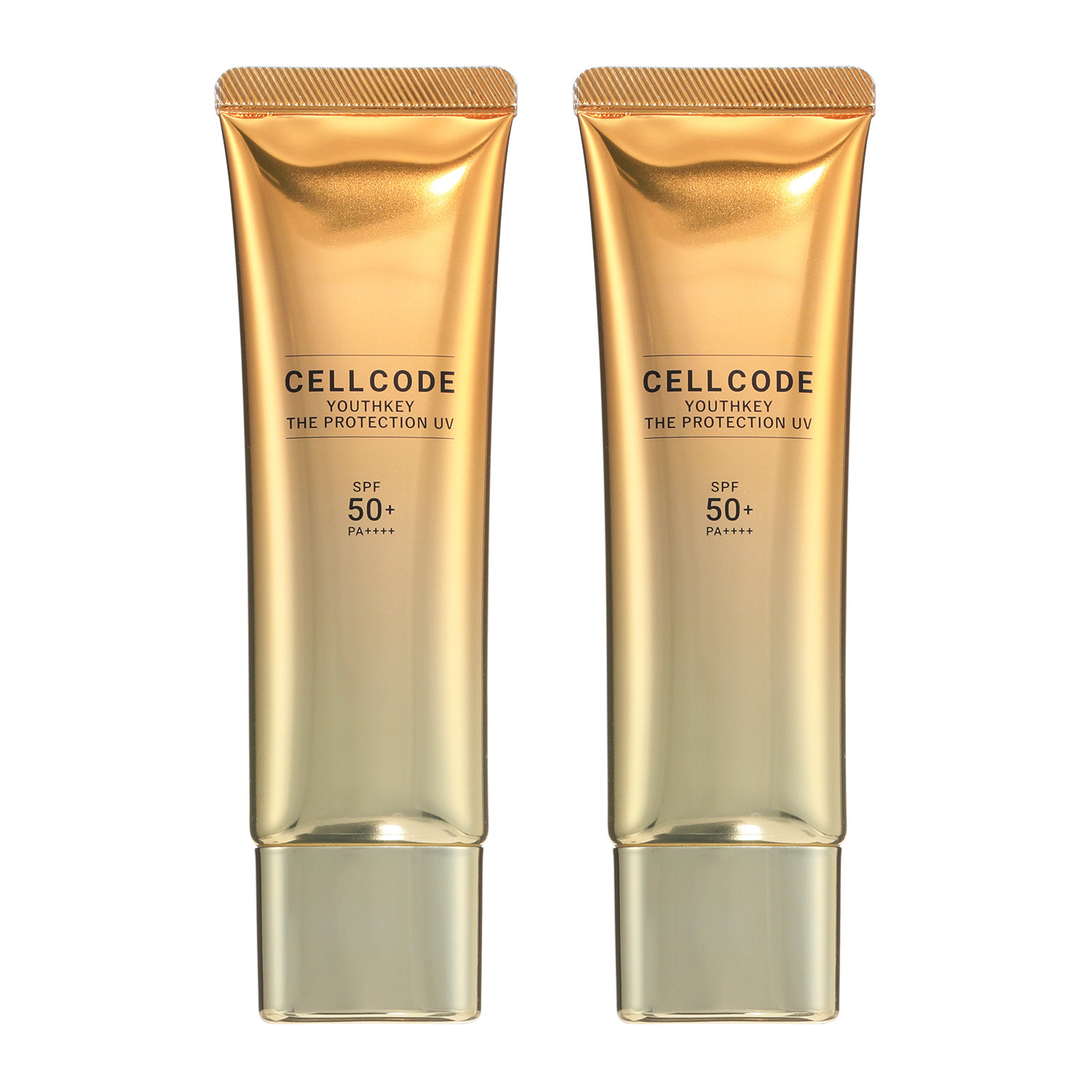 セルコード 国産独自ハリツヤ成分 ＹＯＵＴＨ　ＫＥＹ （合成ヒト遺伝子組換 ポリペプチド−９２）配合 ユースキー　ザ プロテクションＵＶ デビュー２本セット