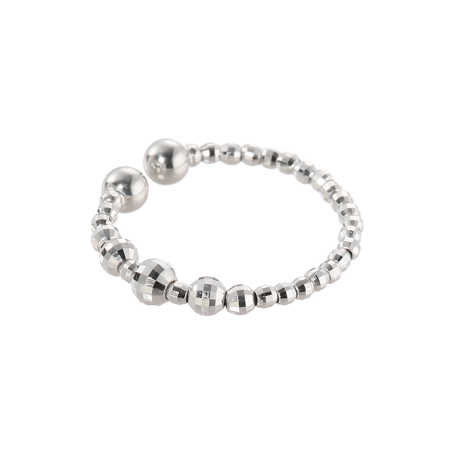 プラチナ８５０ 片側用イヤーカフ兼 ピンキーリング