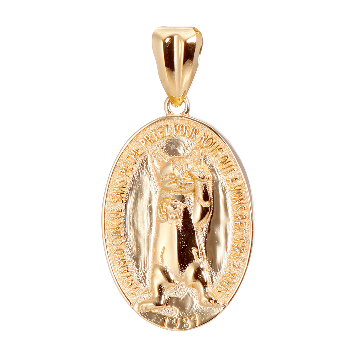 キノミノ １４Ｋ ニャンコメニャイ ペンダントトップ