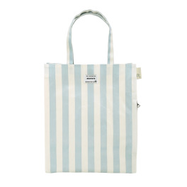 ルートート ストライプ柄 Ａ４ ラミネートトートバッグ