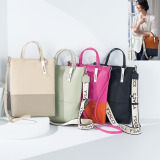 イザック ブランド誕生４０周年 プレミアムモデル シープレザー ダブルストラップ スマートトートバッグ