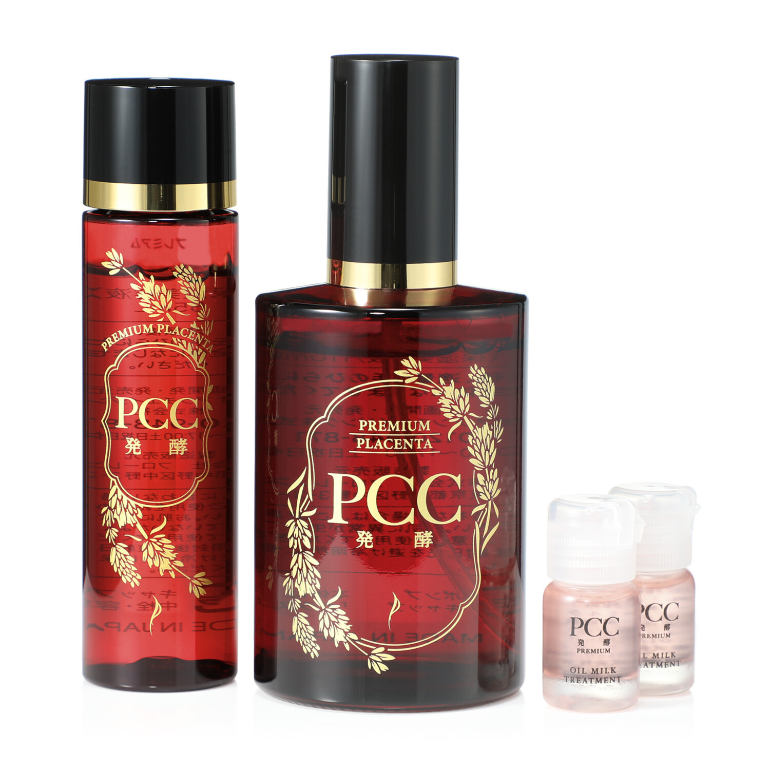 ハリ・ツヤ・キメ・潤い！ ナノ化した 馬プラセンタ発酵液配合 ＰＣＣ　１０代目 プレミアム エッセンスＦＲナノリッチ 増量特別セット