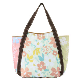 ダジュール フラワープリント 保冷保温バッグ
