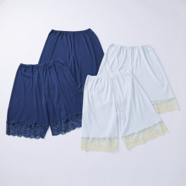 肌ごころ 日本製綿１００％ ペチパンツ ４枚セット