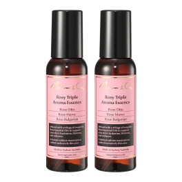 マーヴォコー 豪州発アロマケアブランド 先端技術原料配合で ハリツヤ潤い肌へ導く ロージートリプル アロマエッセンス デビュー２本セット