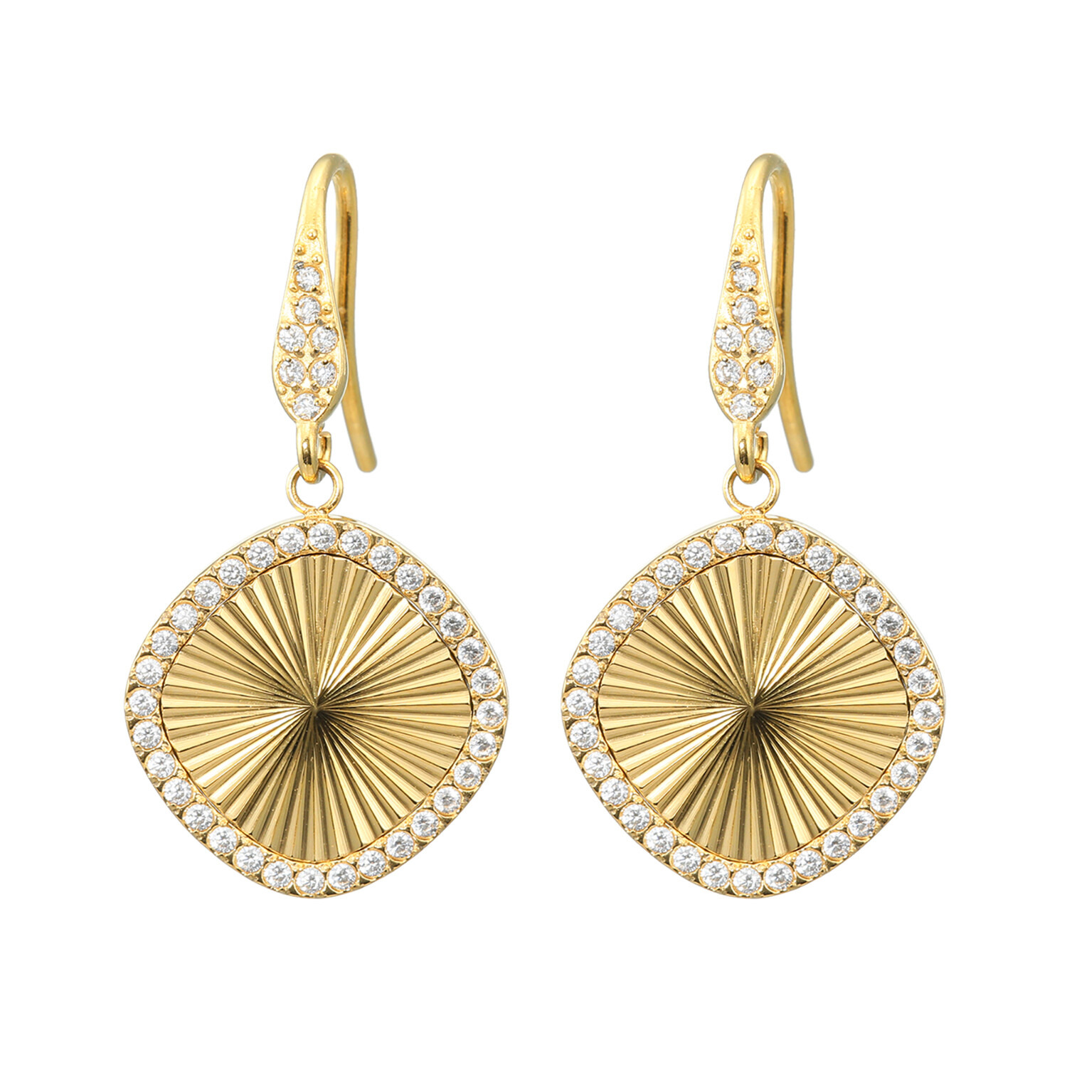 ステロ ステンレス ＣＺ フラッシュカットデザイン ピアス