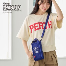 ルートート 丸洗いできる スヌーピー 保冷ボトルトートバッグ