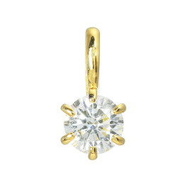 エクラプリュス １８Ｋ ダイヤモンド ペンダ...