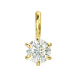 エクラプリュス １８Ｋ ダイヤモンド ペンダントトップ ＜鑑定書付＞