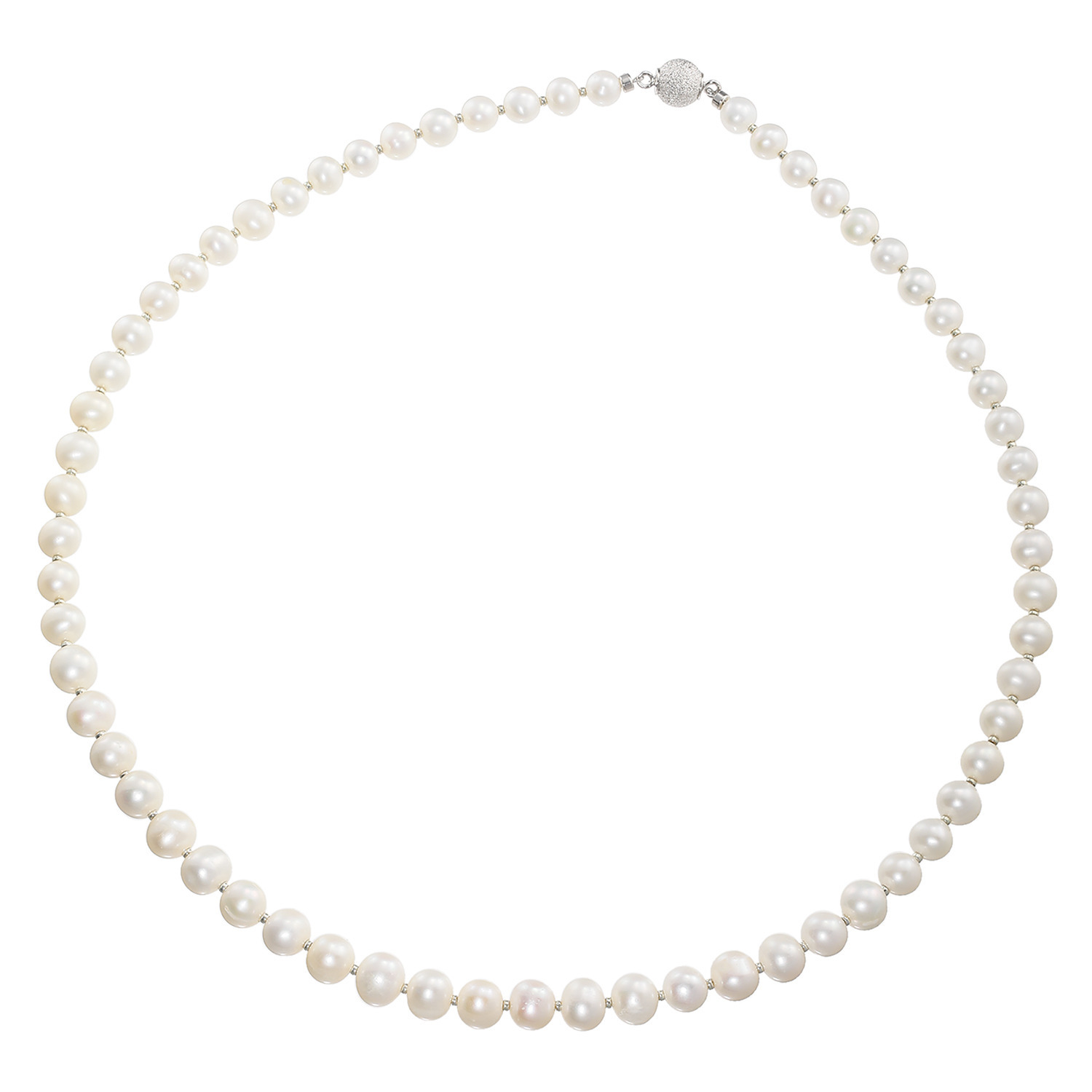 石友蔵出しコレクション 淡水バロックパール＆ ガラスビジュウ ネックレス