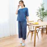 高島ちぢみ サラッと快適！ 涼感リラックスウェア 上下セット