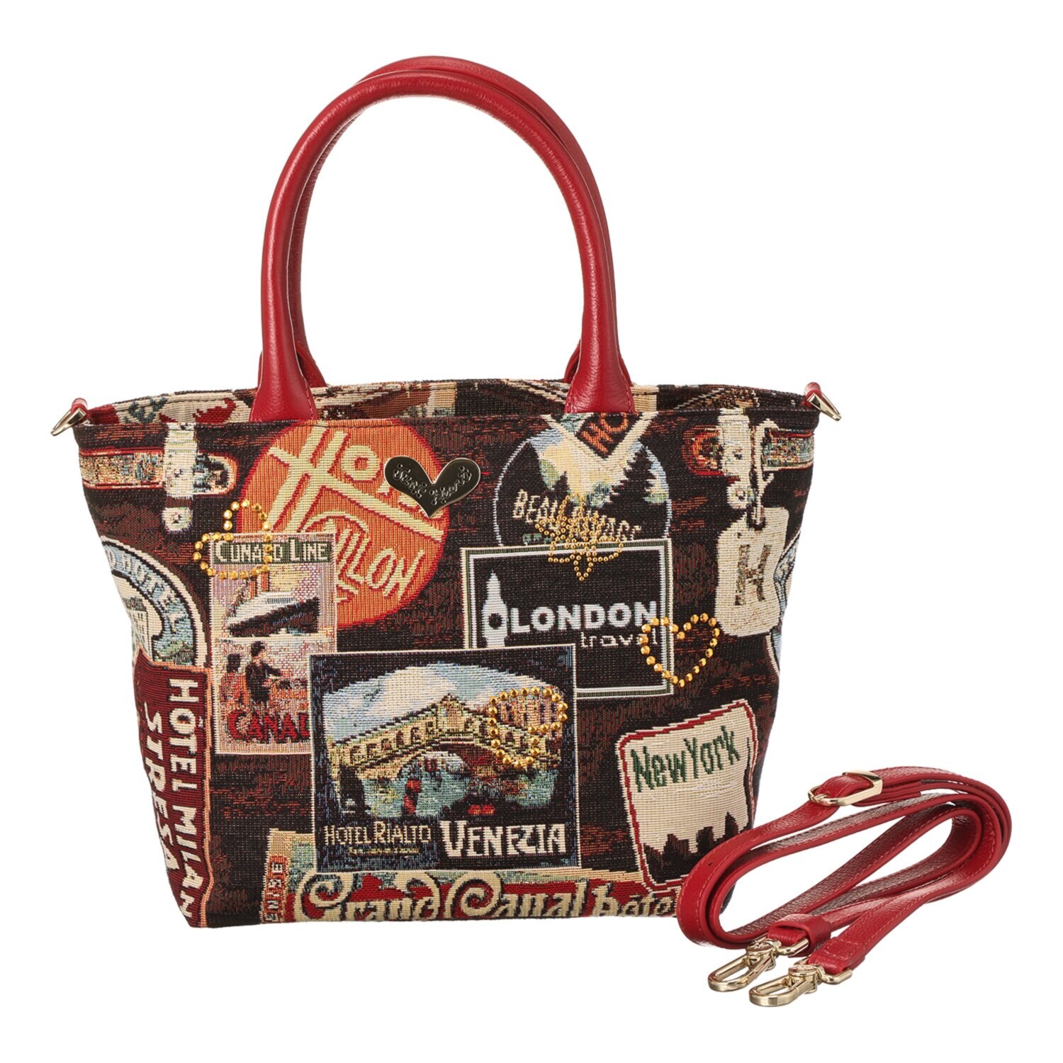 シンクビー！ ジャスト　ハート ２ウェイミニトートバッグ “ノエル”