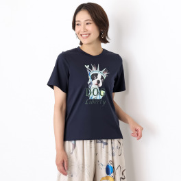 ミミコプラス なめらか肌心地綿べア天竺 こだわりのデザイン バラエティーＴシャツ
