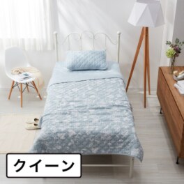 モリリン 抜群のひんやり感！ 柔らかな手触り デオコールド 消臭・防ダニ リバーシブルケット ＜クイーン＞