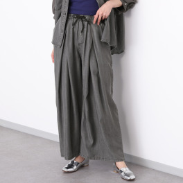 エイティーエイト ディグリー タックイージー ワイドパンツ