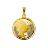チェルカーレ 純金　ロイヤルミント製造 ２０２６年限定モデル エリザベス女王 コインペンダントトップ ＜１／１０オンス＞