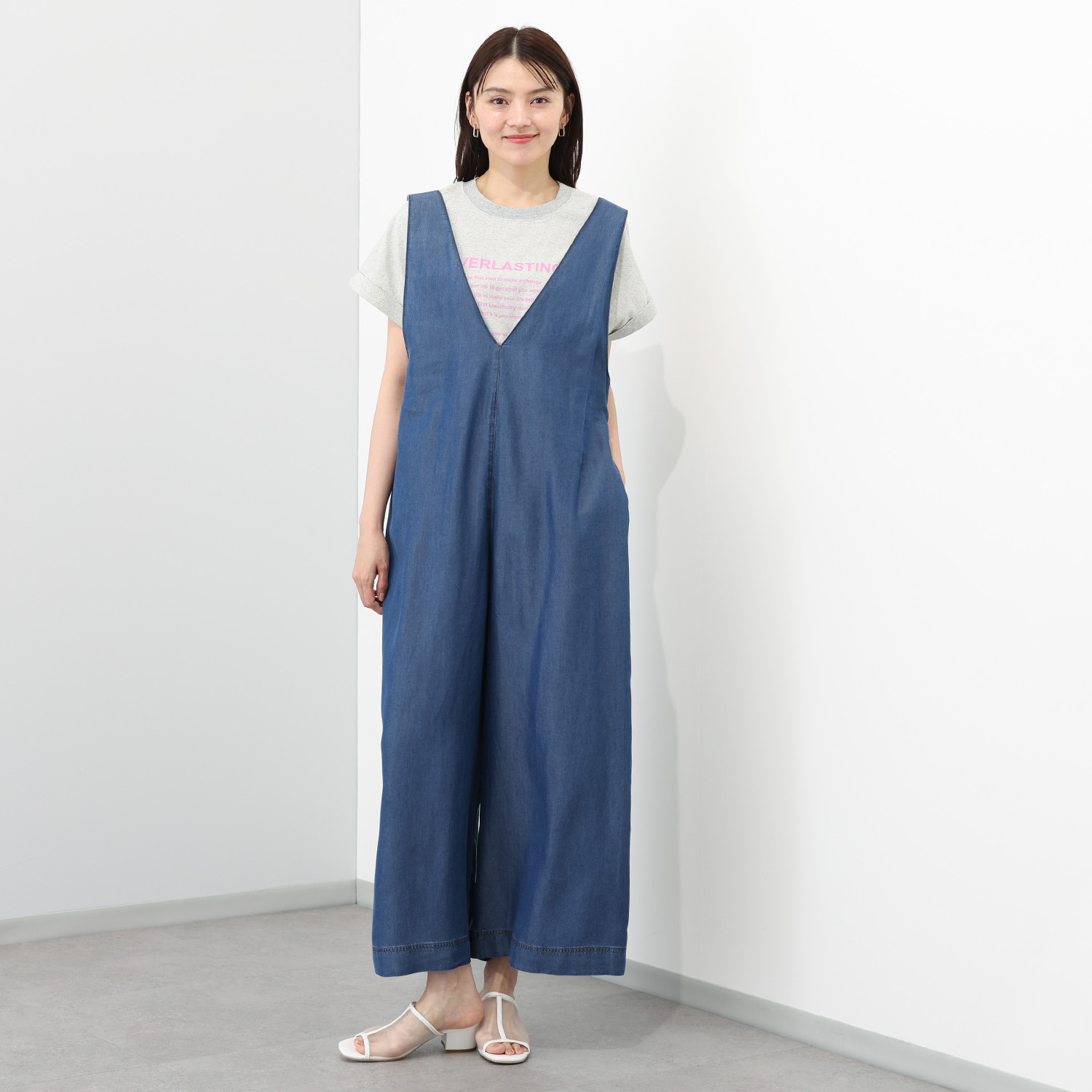 ハンチ ４．５オンスデニム サロペット