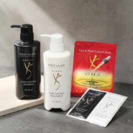 ジーエイチエス 潤いハリツヤ美髪へ導く ファーストクラス ヘアーコントロール シャンプー＆ トリートメント 大容量増量 スペシャルセット