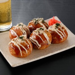 富洋物産　トロっと食感！ 手焼きで仕上げた こだわりたこ焼き （タコ・イカ入り）