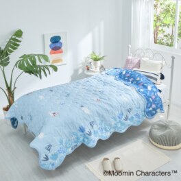 【モリリン】わた入りカバー＊ガーゼ肌掛け布団*トリプルリッチ凄暖４ＷＡＹ掛け布団 モリリン寝具・インテリア- 通販・テレビショッピングのショップチャンネル