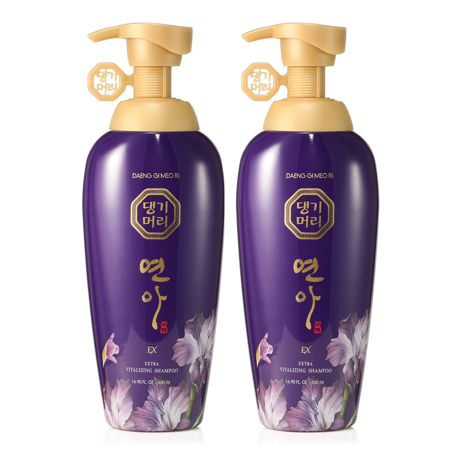 デンギモリ＜ヨンア＞ 高麗人参エキス配合 厳選韓国植物の恵み 頭皮を健やかに保ち 髪にハリコシツヤを与える シャンプーＥＸ ２本セット