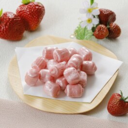 有平糖利喜 噛んで食べられる！ サクサク有平糖 （いちご味）